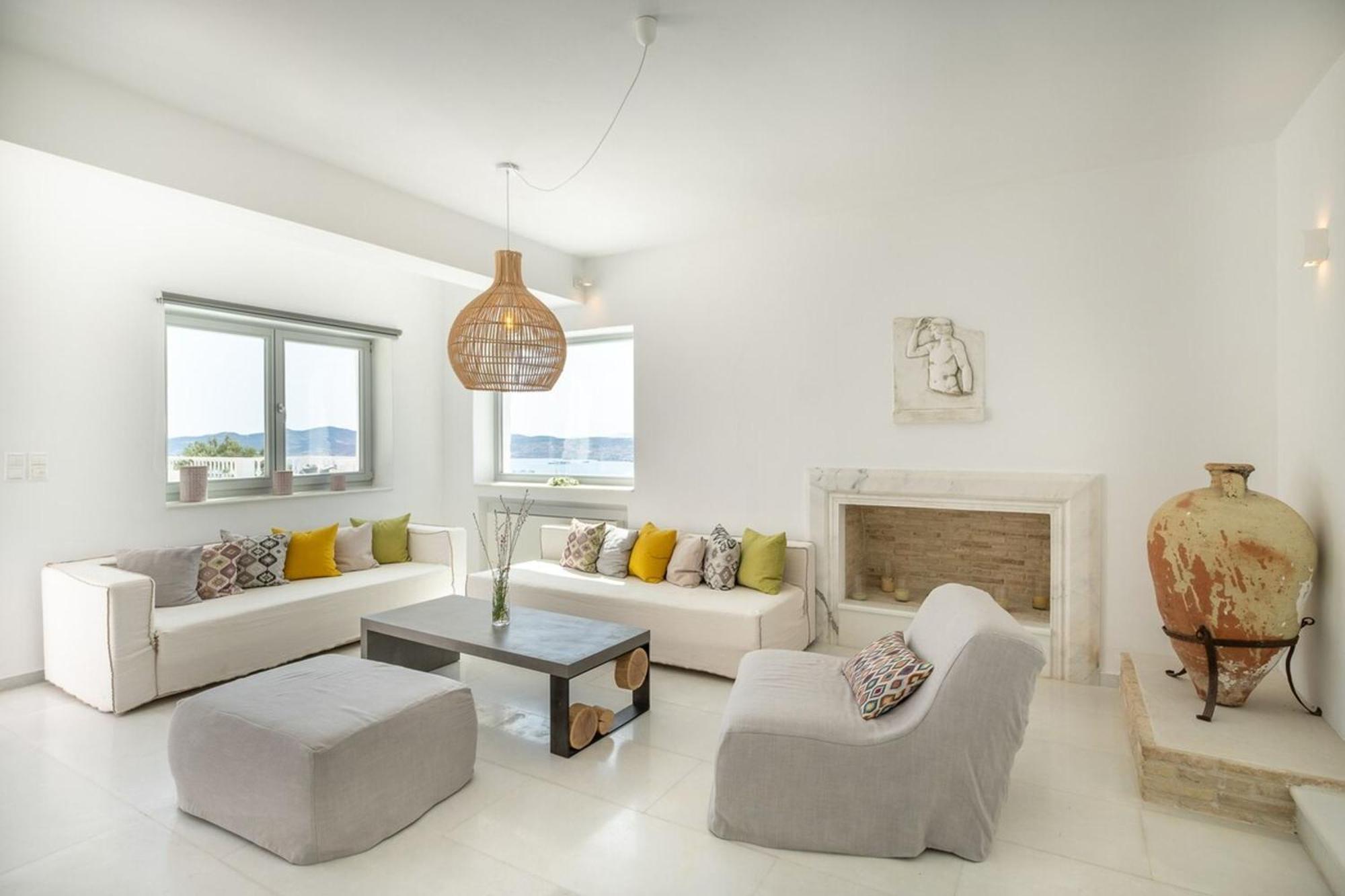 Luxury Villa Aethra -Island Living Paros- المظهر الخارجي الصورة