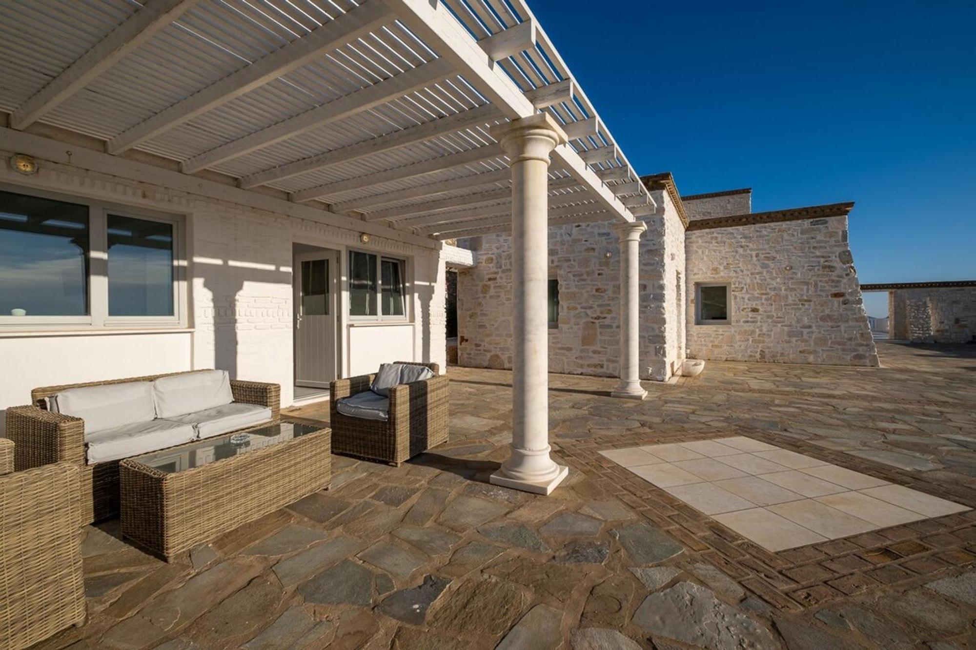 Luxury Villa Aethra -Island Living Paros- المظهر الخارجي الصورة
