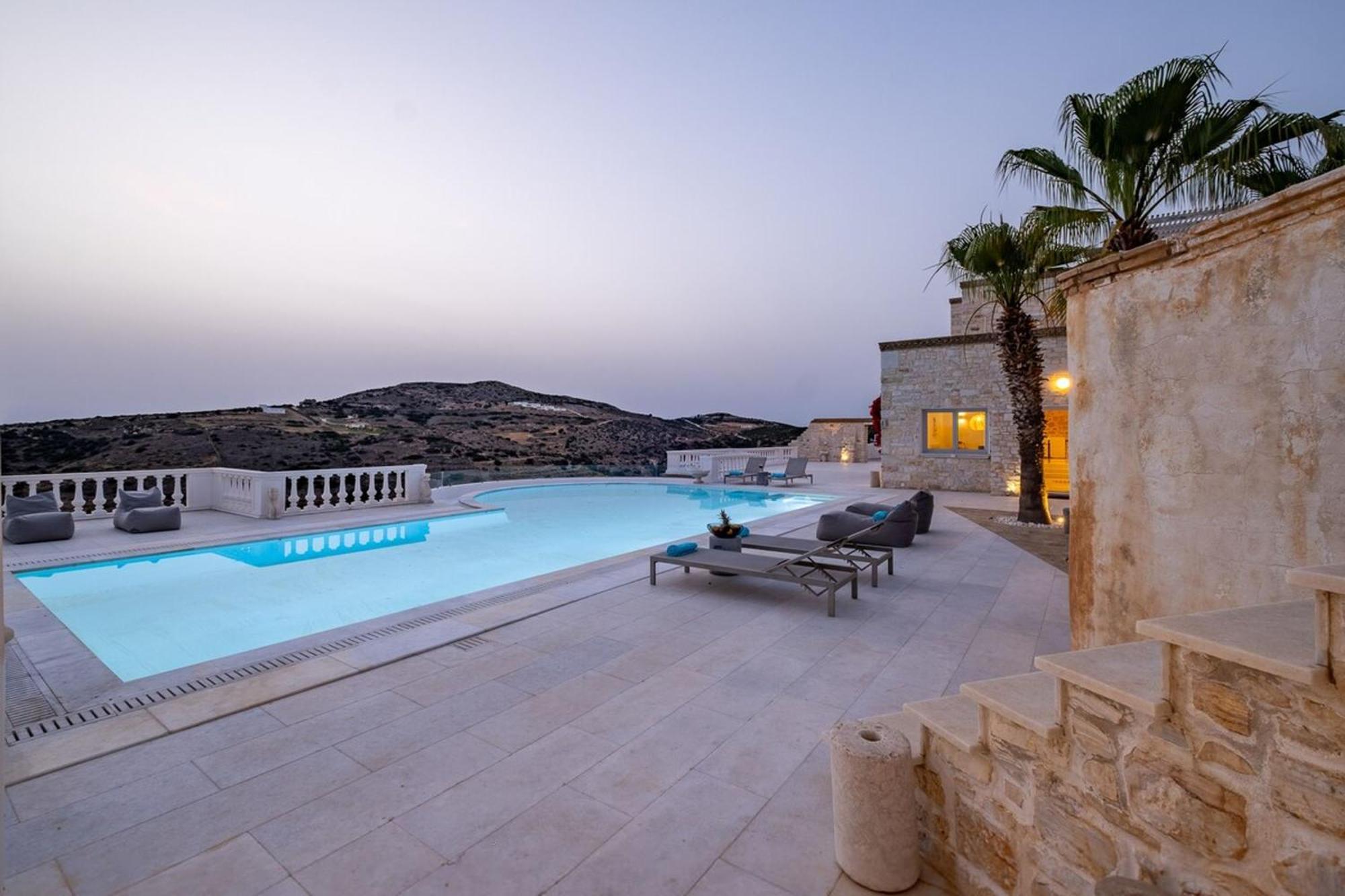 Luxury Villa Aethra -Island Living Paros- المظهر الخارجي الصورة