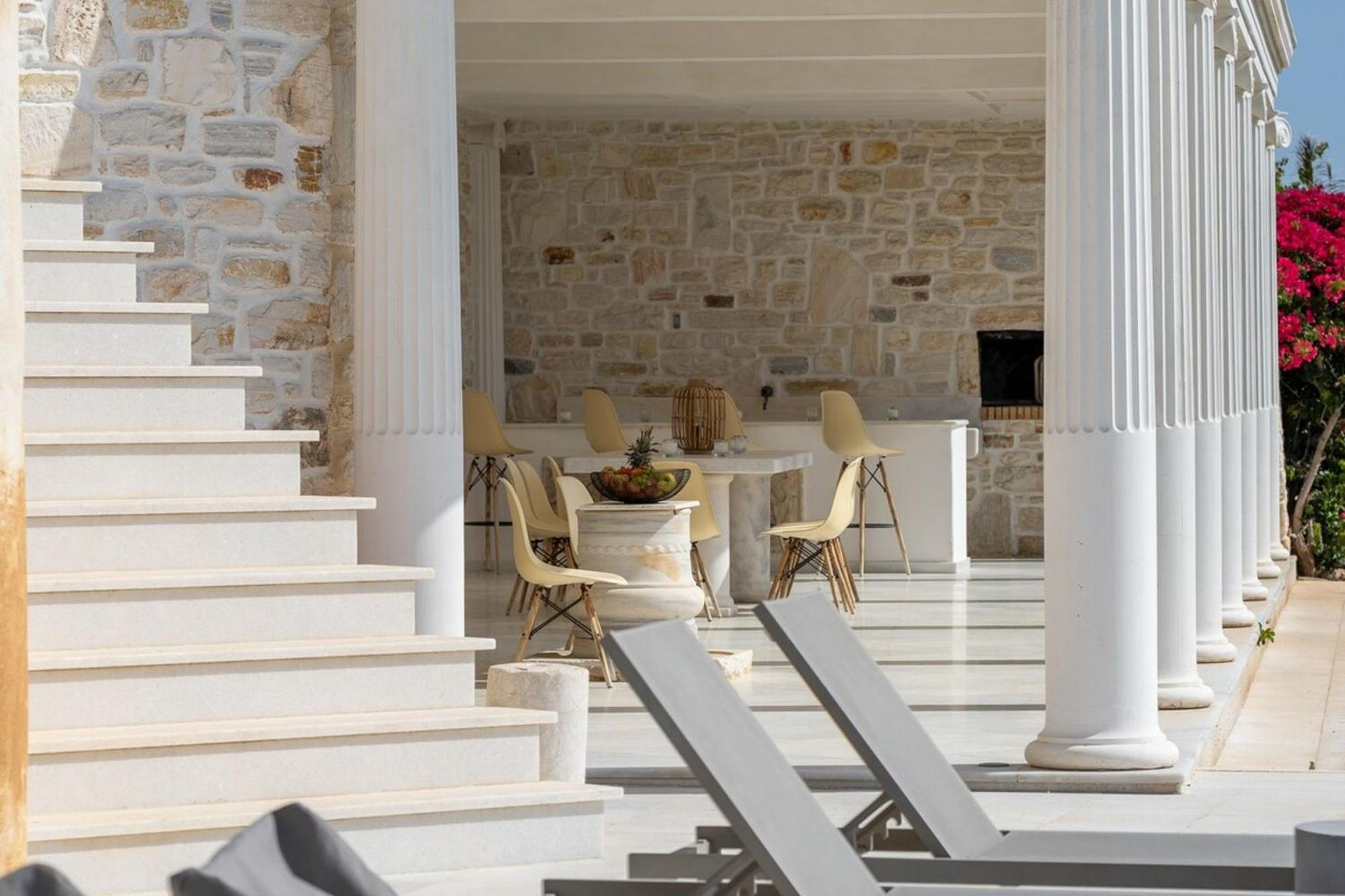 Luxury Villa Aethra -Island Living Paros- المظهر الخارجي الصورة
